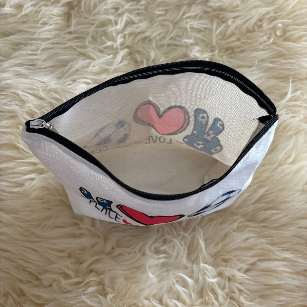 Peace Love Soccer Kids Pouch